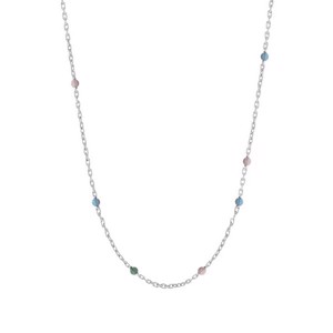 Nordahl Jewellery - SWEETS52 halskæde i sølv m. natursten 829 512